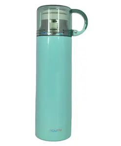 FunBlast Double Wall Vacuum Insulated Leak Proof Sipper Bottle Blue - 520 ml