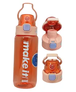 FunBlast BPA Free Sports Water Bottle Pink - 600 ml
