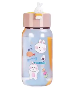 FunBlast Cartoon Design Water Bottle Pink 740 ml