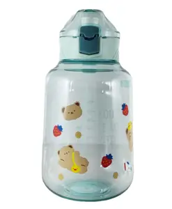 FunBlast Gallon Water Bottle with Sipper & Handle Sea Green 1200 ml