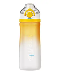 FunBlast BPA Free Sports Water Bottle Off White - 650 ml