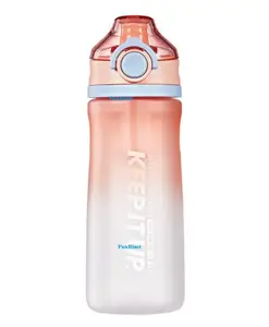 FunBlast BPA Free Sports Water Bottle Pink - 650 ml