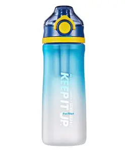FunBlast BPA Free Sports Water Bottle Blue - 650 ml