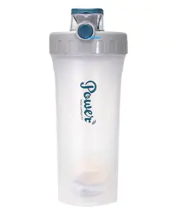 FunBlast Shaker Water Bottle White 700 ML