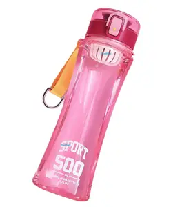FunBlast BPA Free Water Bottle Pink 500 ML