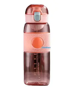 FunBlast BPA Free Water Bottle Pink 600 ML
