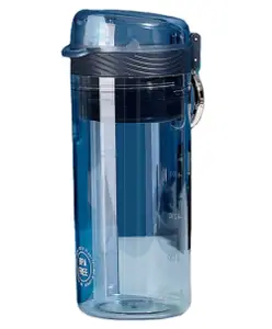 NEGOCIO Sipper Tumbler Tritan Sports Water Bottle (Colour & Print May Vary)