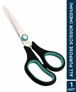 GUBB All Purpose Scissor Medium - Black and Green8x2x21.5 cm