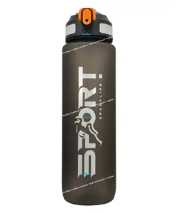 FunBlast BPA Free Sports Water Bottle Black 700 ML