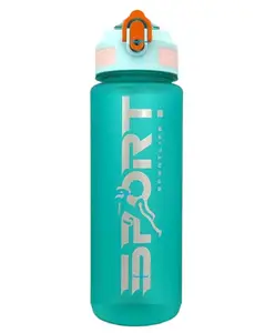 FunBlast Water Bottle With Straw Blue 500 ml