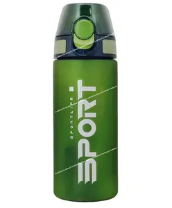 FunBlast Water Bottle with Straw Green 500 ml