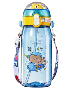 SANJARY Water Bottle 550 ml (Color May Vary)