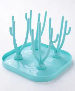 Fab N Funky Baby Bottle Drying Rack - Blue
