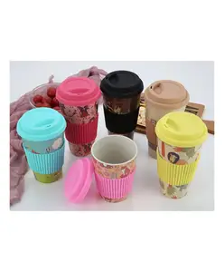 YAMAMA Coffee Cafe Drinkware for Kids & Adults 400ml (Pack of 1) Color May Vary