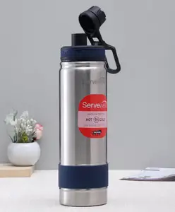 Servewell Thunder SS Vacuum Bottle Imperial Blue - 725 ml