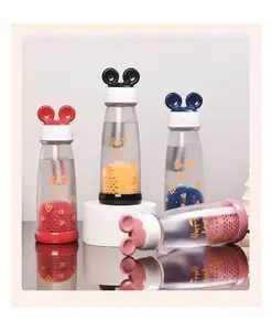 YAMAMA Fruit Infuser Water Bottle, BPA Free Water Bottle for Kids & Adults - 350 ML (Color May Vary)