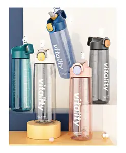 YAMAMA Tritan Vitality Design Water Bottle, BPA-Free for Kids & Adults 760 ML Color May Vary