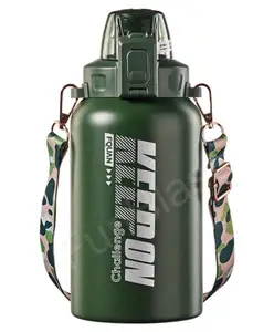 FunBlast Insulated Stainless Steel Bottle 1000 ml Green