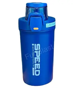 FunBlast Vacuum Insulated Stainless Water Bottle 480 ml Blue
