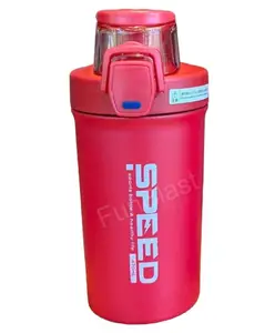 FunBlast Vacuum Insulated Stainless Water Bottle 480 ml Red