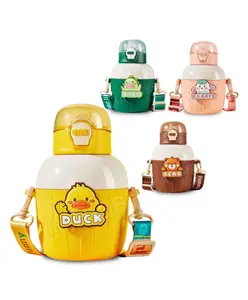 FunBlast Cartoon theme Insulated Water Bottle for Kids Random Design and Color