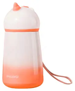 FunBlast Stainless Steel Hot and Cold Water Bottle Red - 320 ml