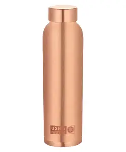 USHA SHRIRAM Pure Copper Water Bottle- 1000 ml