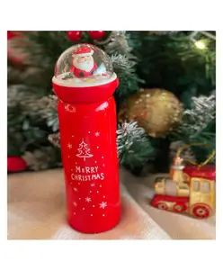 Little Surprise Box Tree Stainless Steel Vacuum Flask Globe Lid Bottle Red - 500 ml