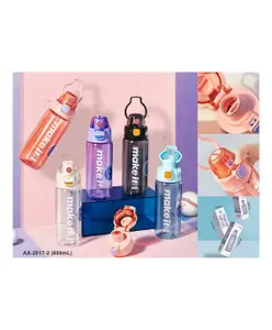 YAMAMA Unique Design Fquan Water Bottle 600 ml (Color May Vary)