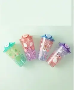 YAMAMA Double Wall Heavy Sipper Water Bottle 450 ml (Color May Vary)