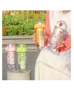 YAMAMA Double Wall Heavy Sipper Water Bottle 520 ml (Color May Vary)