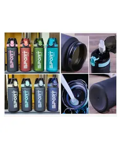 YAMAMA Beautiful Design Sports Bottle - 500 ml (Color May Vary)