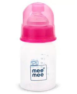 Mee Mee Feeding Bottle Pink - 60 ml