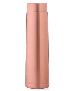 Attro Aarogyam Satveda Matte Finish Copper Water Bottle - 900 ml