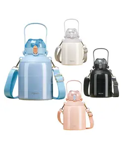 FunBlast Insulated Stainless Steel Gallon Water Bottle - Pack of 1 Random Color