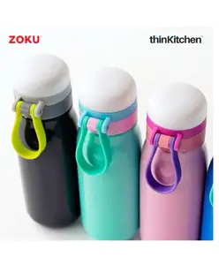 Zoku Ultralight Stainless Steel Bottle for thinKitchen Black - 500 ml