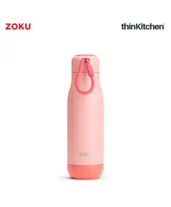Zoku Coral Stainless Steel Bottle for thinKitchen - 500 ml