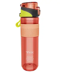 NEGOCIO Negicio Removable Strainer Fast Flow Flip Top Leakproof Durable BPA Free Water Bottle 500 ml (Colour May Vary)