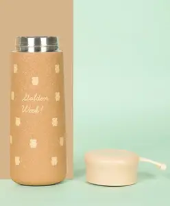 NEGOCIO SS304 Double Walled Vacuum Insulated Stainless Steel Water Bottle - 350 ml (Colour May Vary)