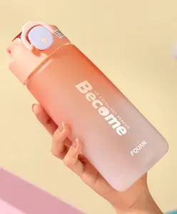 Negocio Tritan Sports Leakproof Water Bottle - 760 ml (Color May Vary)