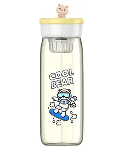 SANJARY BPA Free Water Bottle Yellow - 600 ml