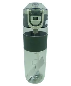 SANJARY Transperant Sipper Water Bottle Green - 690 ml
