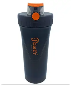 SANJARY Shaker Water Bottle 700 Ml Pack of 1 - Black