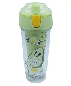 SANJARY Spill Proof BPA Free Anti-Leak Water Bottle Green - 520 ml