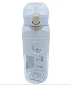 Sanjary BPA Free Water Bottle White - 600 ml
