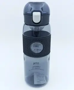 SANJARY BPA Free Water Bottle Black - 600 ml