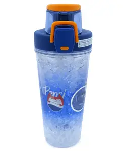 Sanjary Icing Design Sipper Bottle Blue - 400 ml