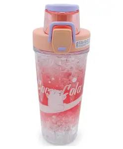 Sanjary Icing Design Sipper Bottle Pink - 390 ml