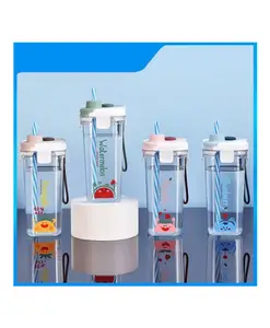 YAMAMA Fruit theme Stylish Plastic Water Bottle BPA Free Bottle Colour May Vary - 500 ml