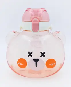 Sanjary Water Bottle with Straw Pack of 1 White - 1000 ml